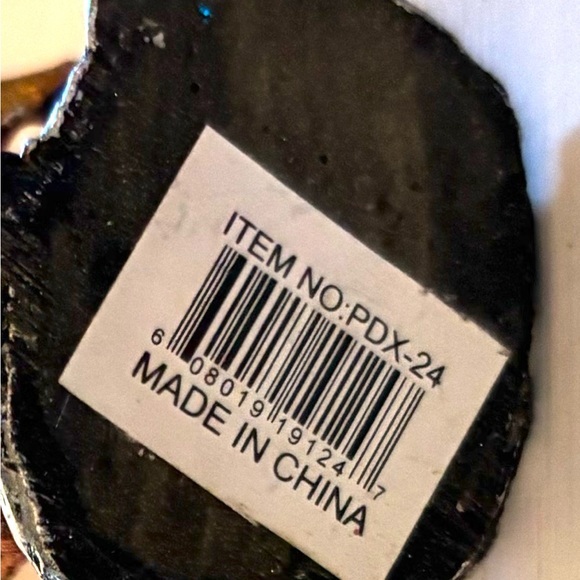 Metallic Colorful Rune Elemental Dragons On Rocks Miniature Figurines Set Of 4 - Picture 10 of 10